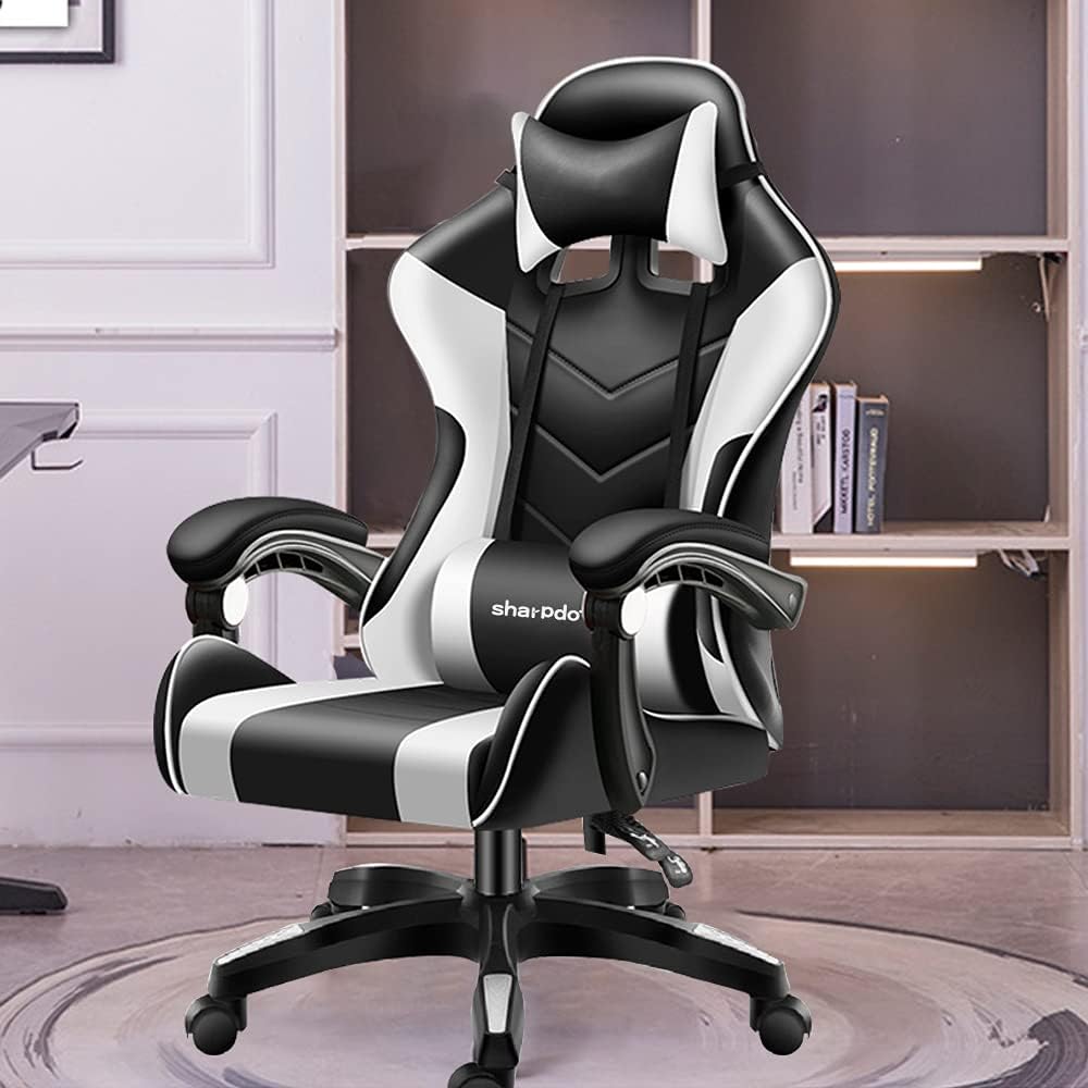 MOUSSEM GAMING CHAIR WHITE MOUSSEM GAMING CHAIR WHITE